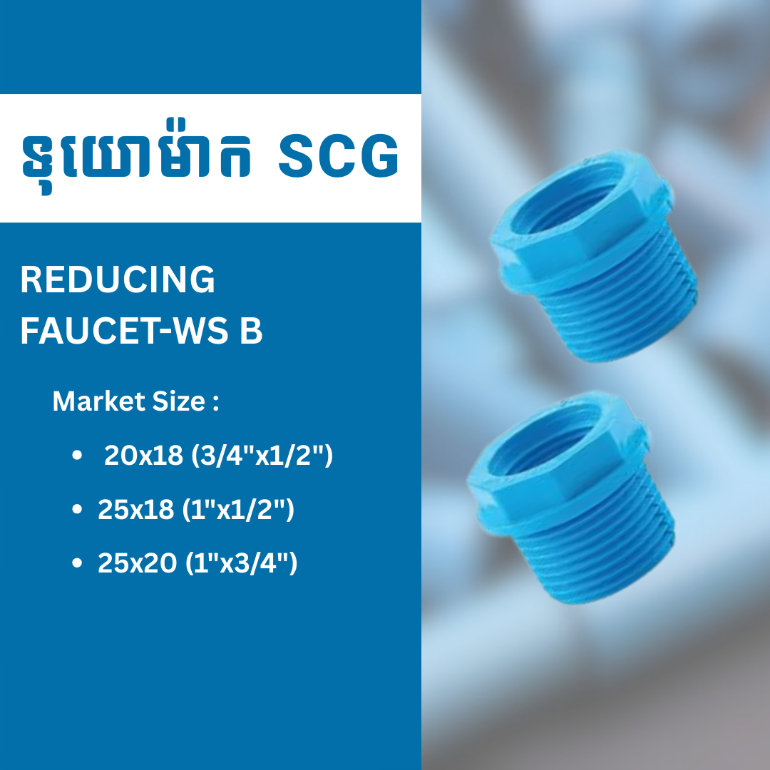REDUCING FAUCET-WS B