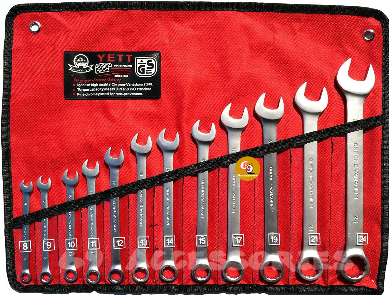 YETI 8-24mm Combination
Wrench set