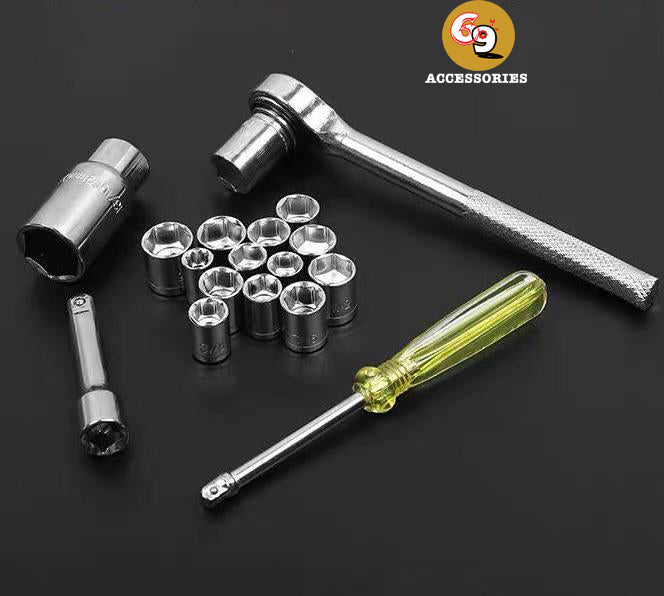 40 pcs Combination Socket Wrench Set