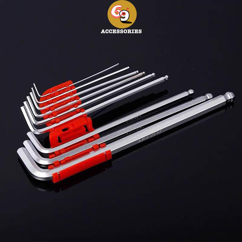 9pcs Folding holder Hex Key Set/Allen Key/Wrench Tool