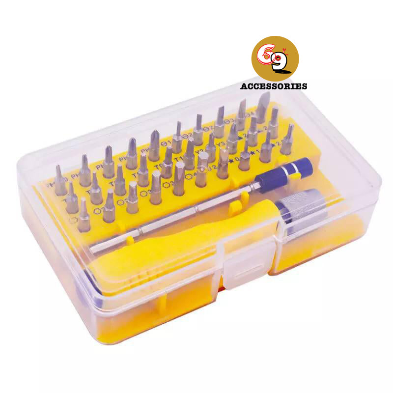 32 in 1 Precision Interchangeable Magnetic Screwdriver Set Mini Screwdriver Bits Repair Tools Kit Set