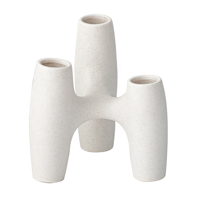 White ceramic vase