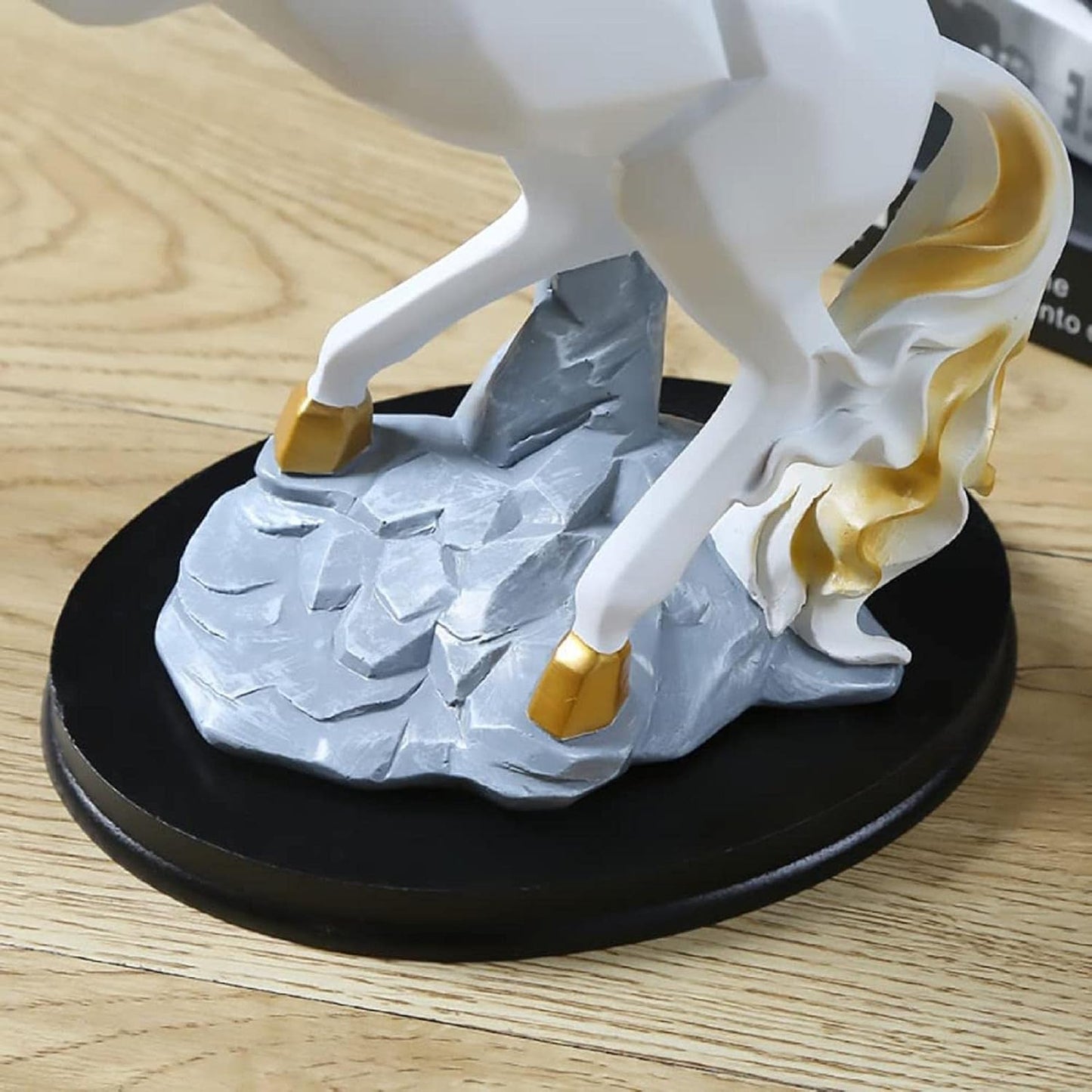 Standing Horse Statue (silver)