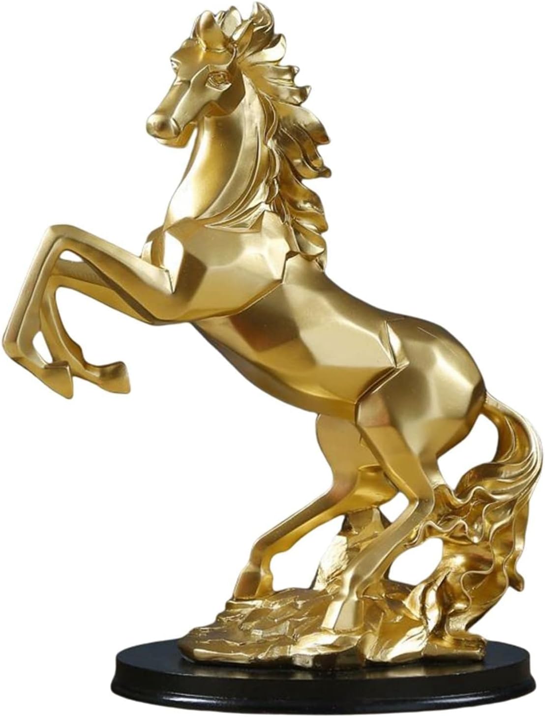 Standing Horse Statue (Gold)
