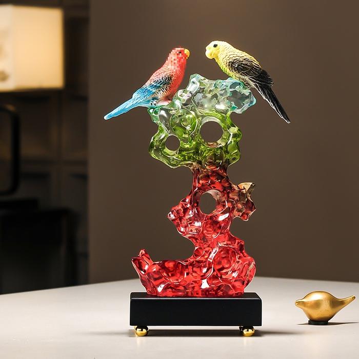 Couple Parrots Coral