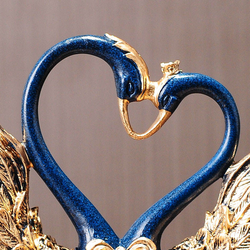 Swan Statue Figurines