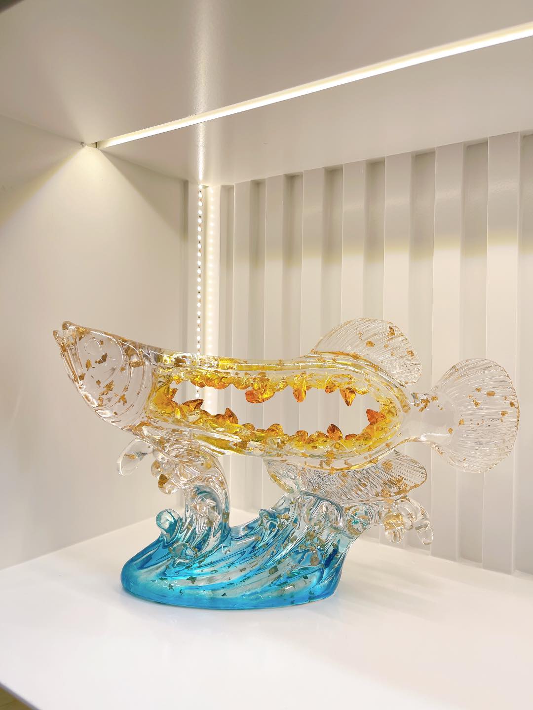Gold Crystal Fish
