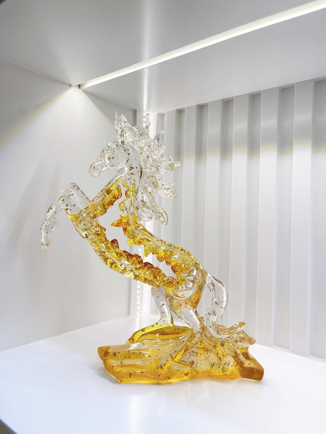 Gold Crystal horse