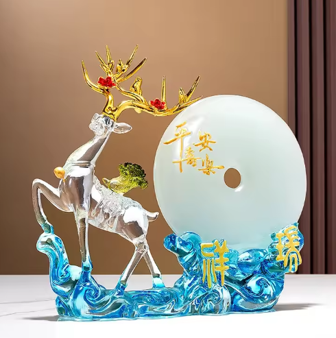 Deer (Blue)