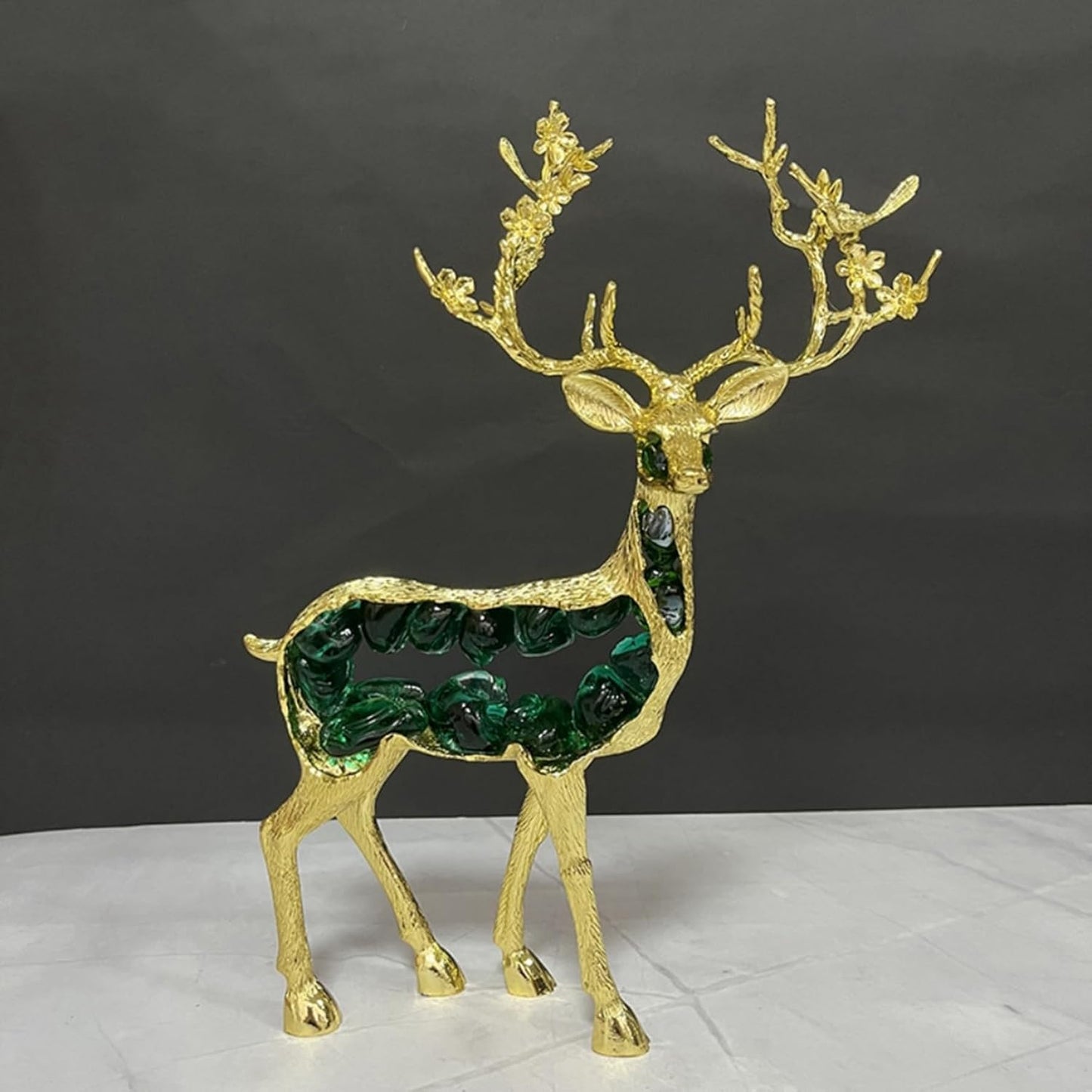 Green Crystal Deer