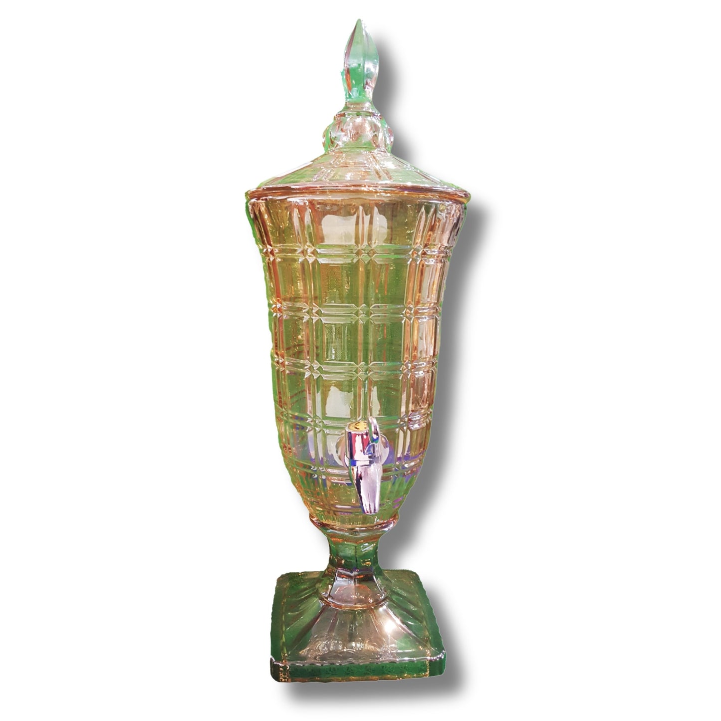 Glass drink dispenser
