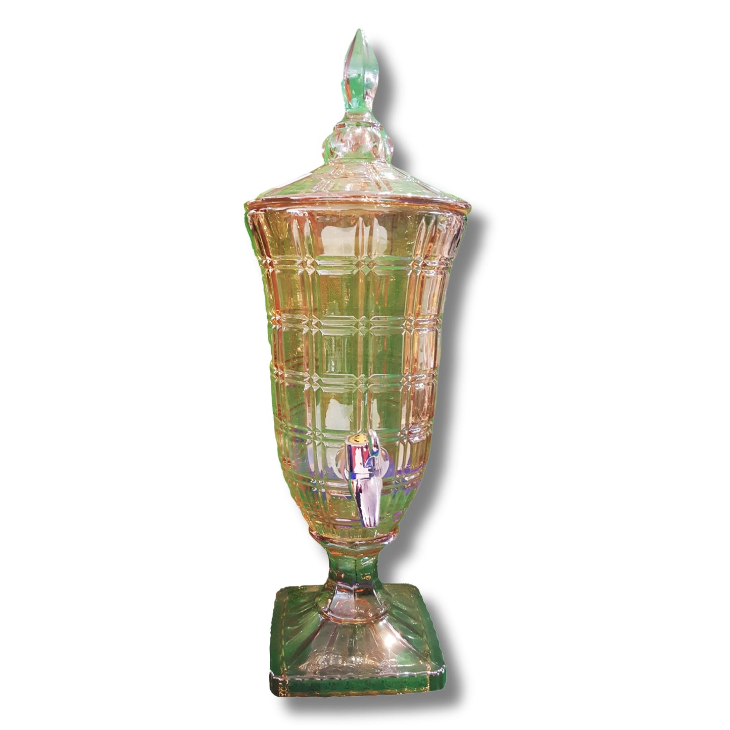 Glass drink dispenser