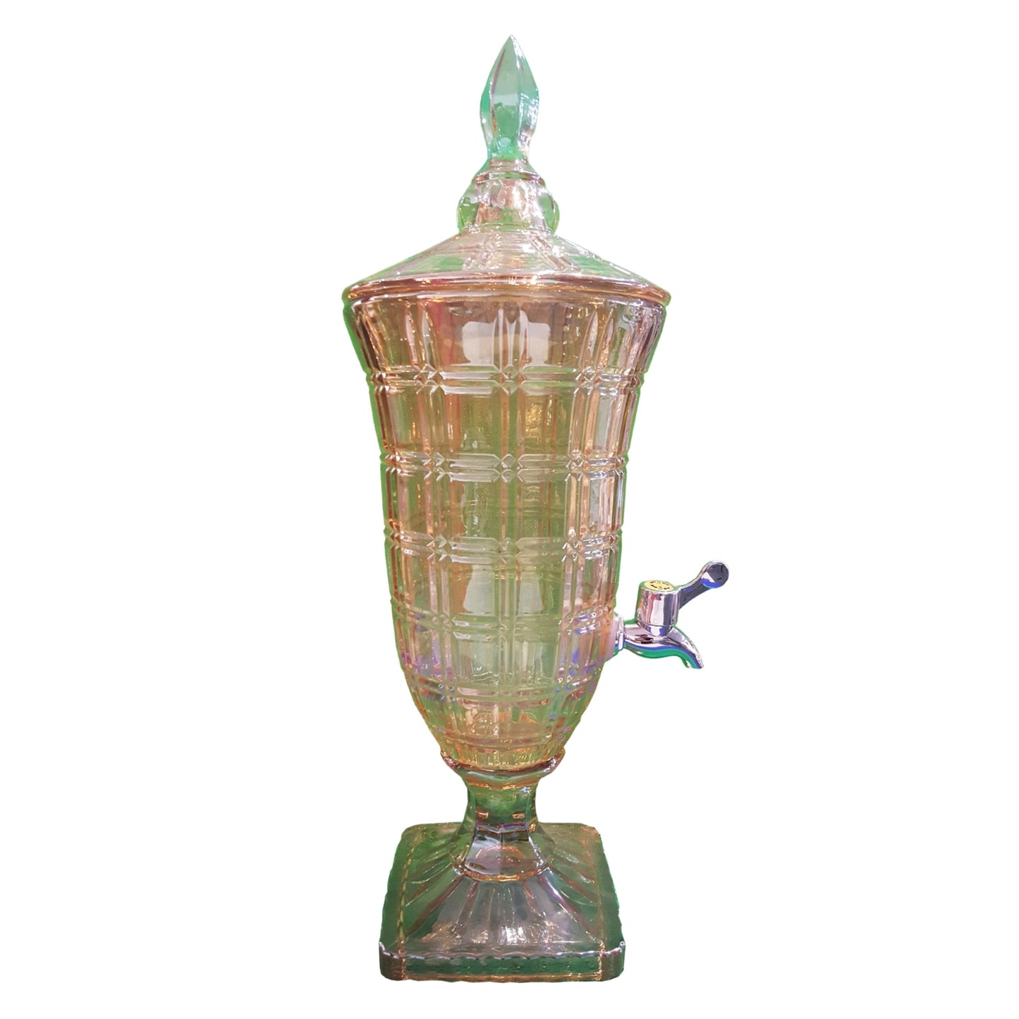 Glass drink dispenser