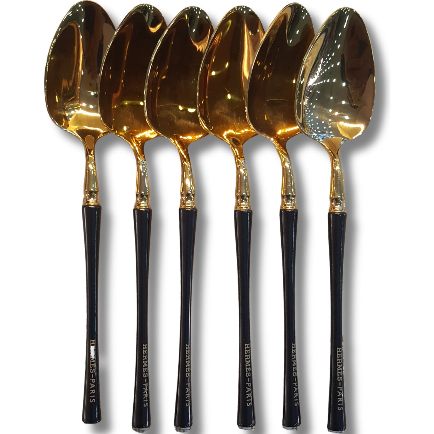 Gold and balck dinner Spoon
