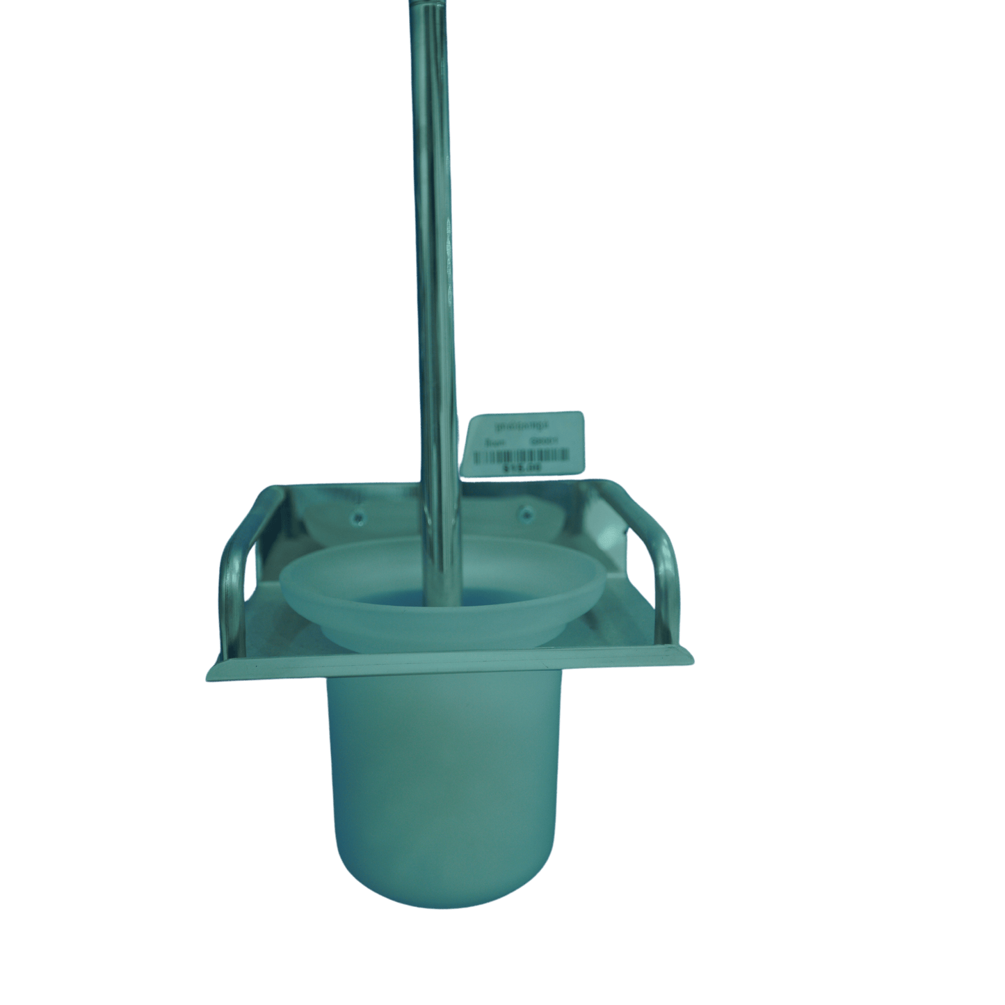 Brush the toilet