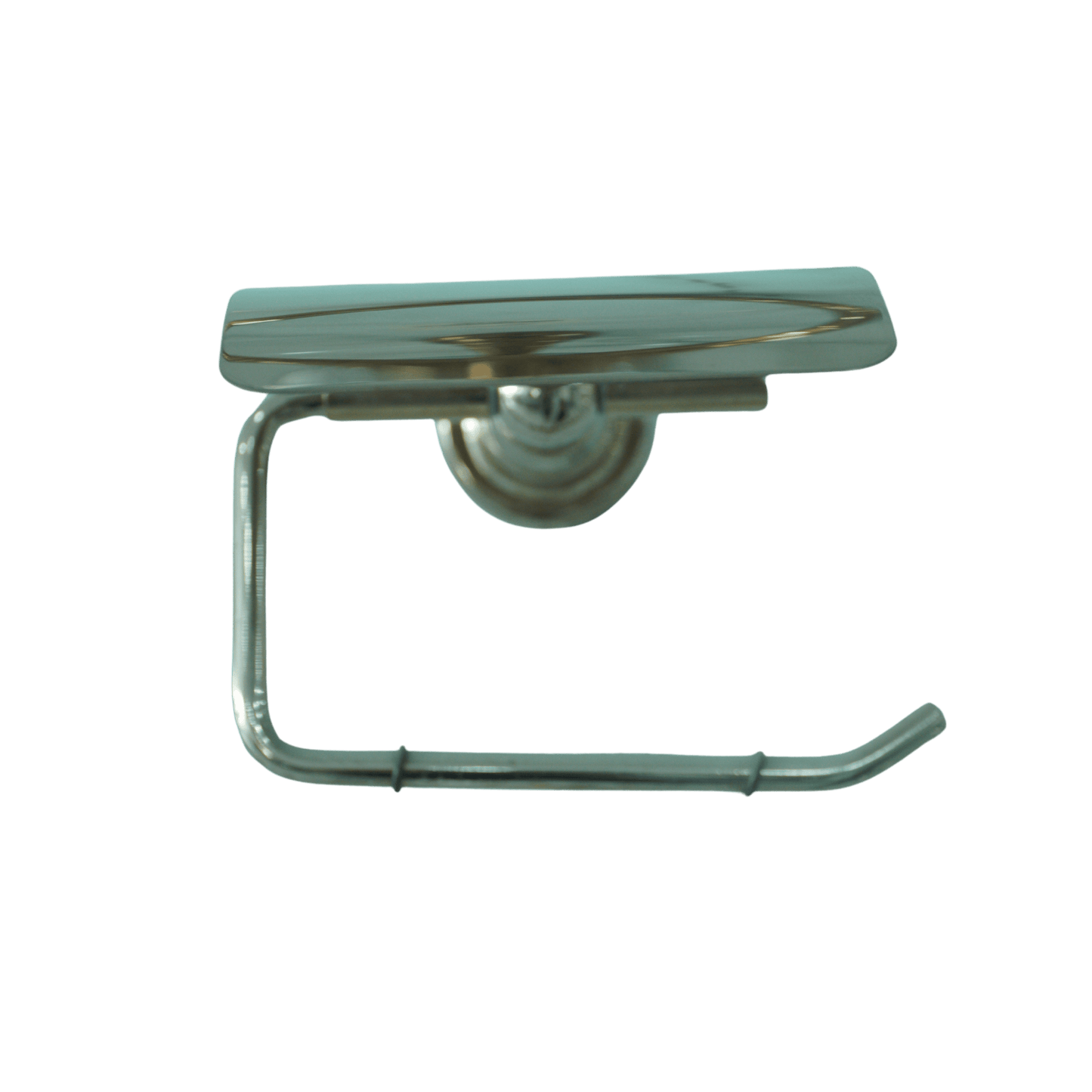 Stainless steel toilet paper holder