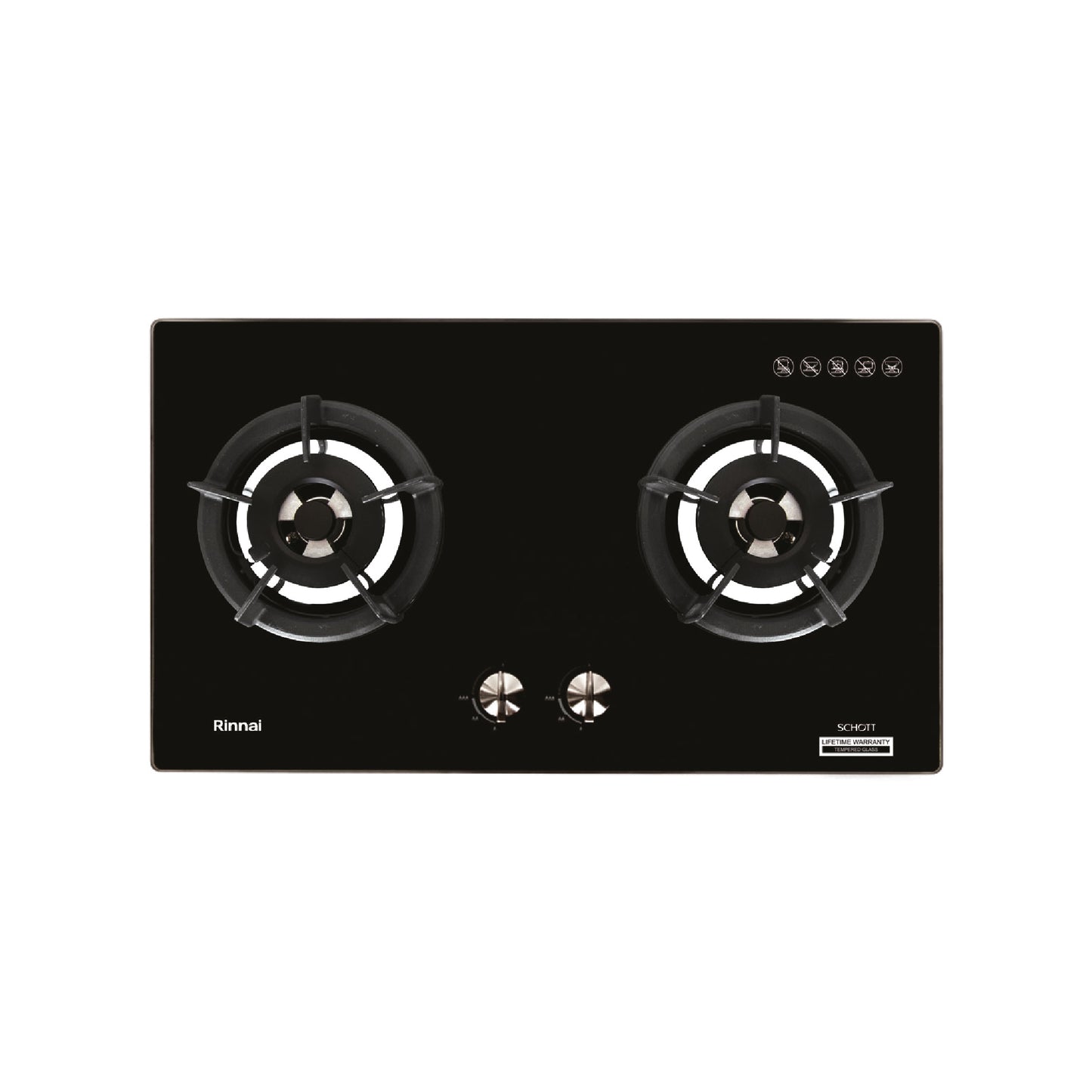 2 Bumer Gas Cooker (RB-2GH-C (BK)