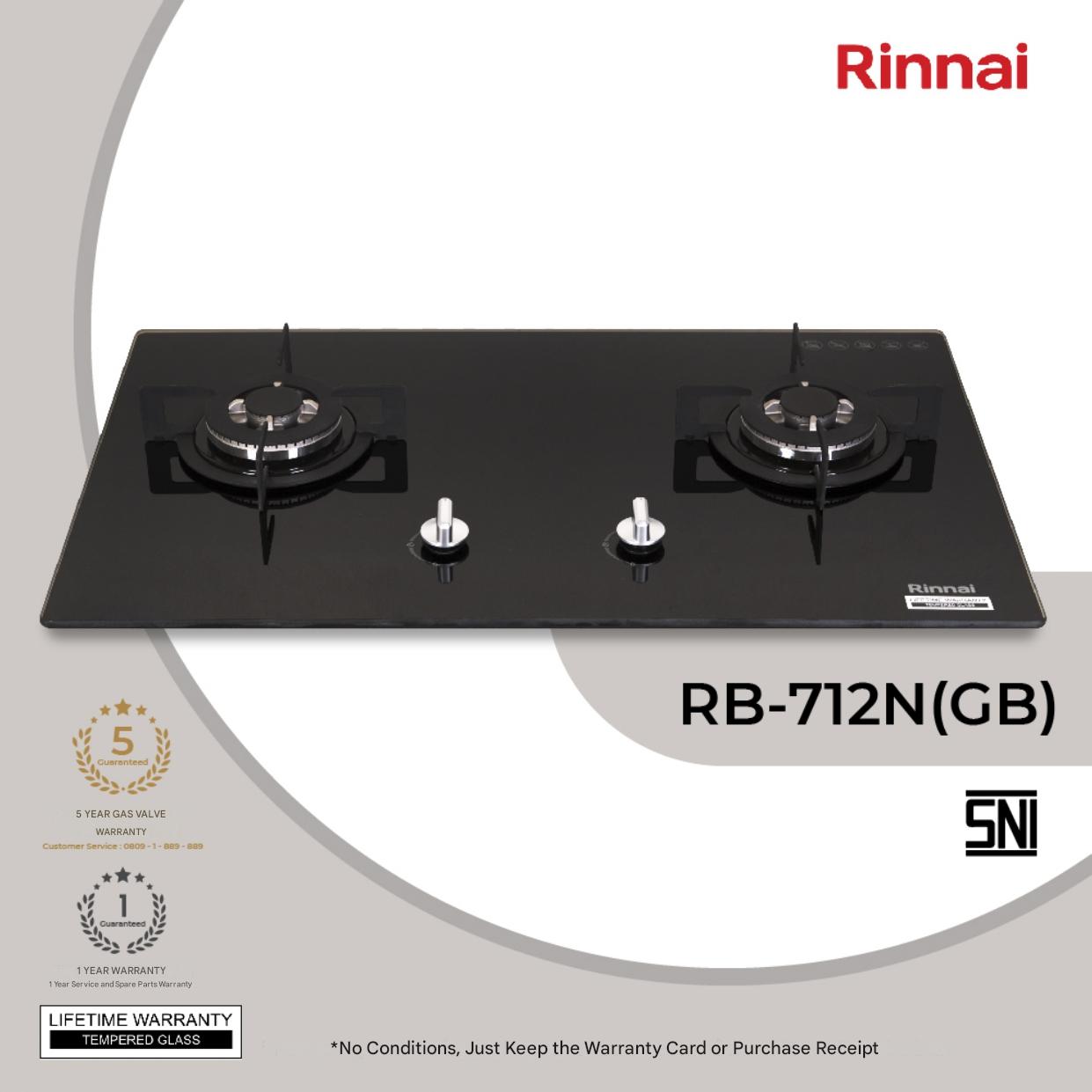 2 Burner Gas Built In Hob (RB-712N(G)