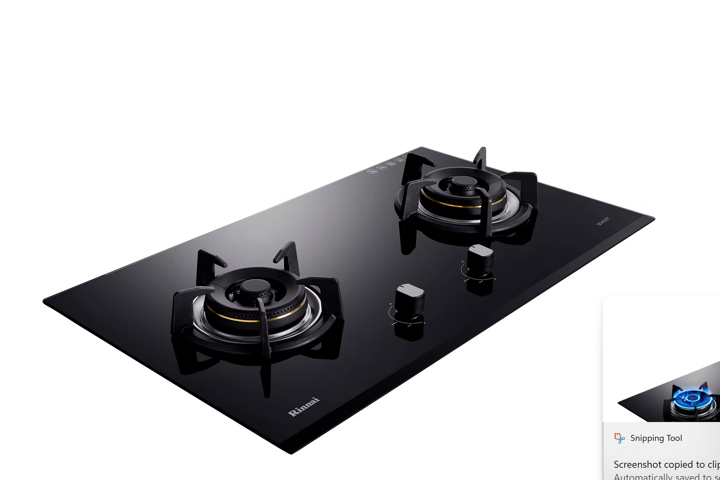 2 Bumer Gas Built In Hob (RB-72G)