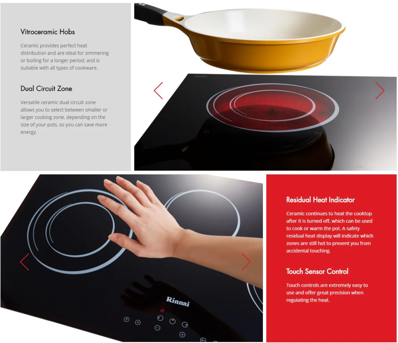 Vitroceramic Hob (RB-7013E-CB)