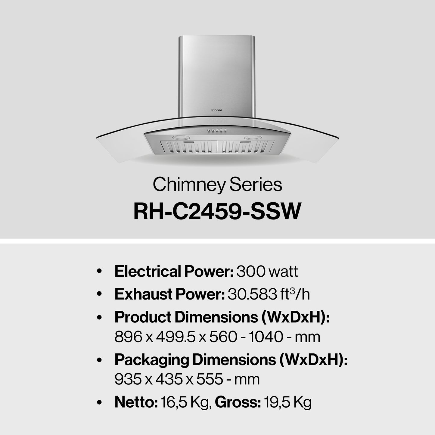 Range Hood (RH-C2459-SSW)