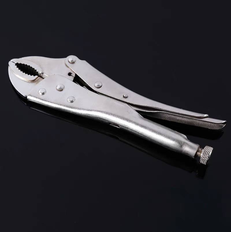 Locking Pliers Gourd Mouth Straight Jaw Lock Mole Plier High Carbon Steel