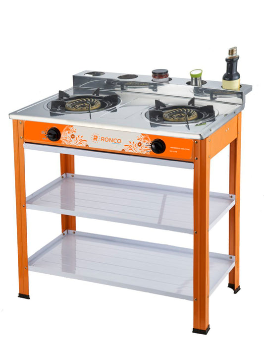 Free standing two burners Gas stove