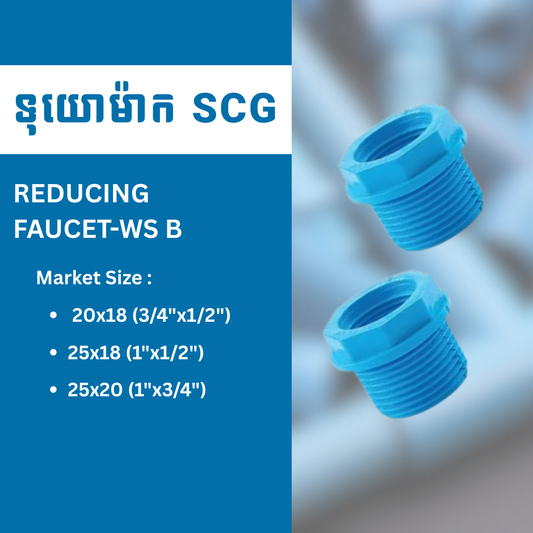 REDUCING FAUCET-WS B