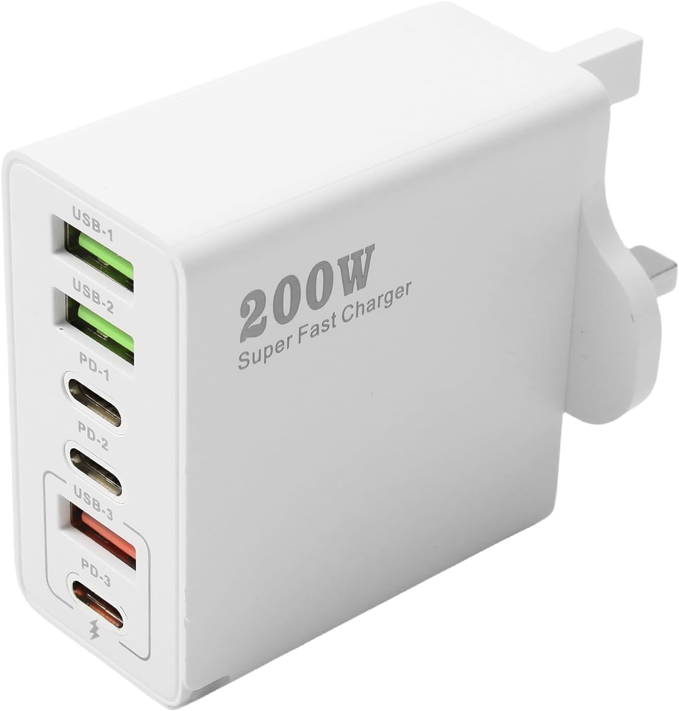 6-hole charging head