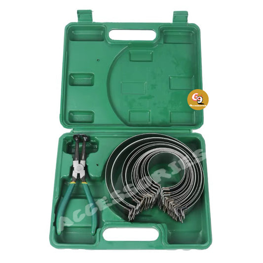14Rings Piston Ring Compressor
  Plier Clamp Remover Assembly
  Engine Tool Cylinder Installer 
 Ratchet Pliers 62-140mm