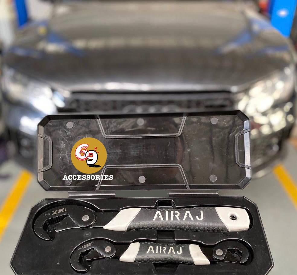 Set universal wrench size two universl wrenches multi-function wrench activity wrench set