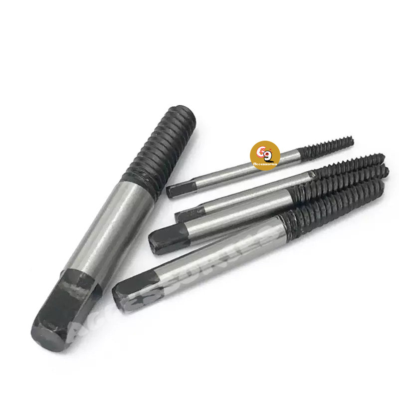 6Pcs Screw Extractor Center Drill 
 Bits Guide Set Broken Damaged
  Bolt Remover Removal Out Set