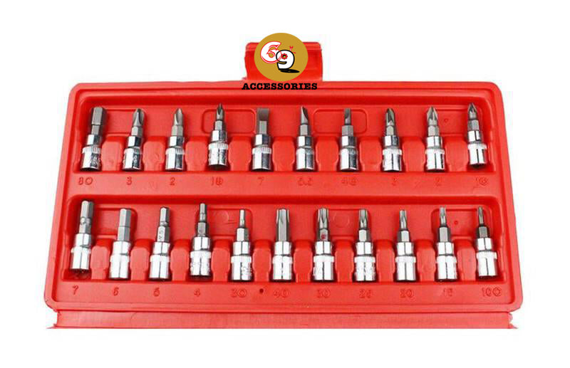 46 pcs Sockets Set Ratched Wrench Hand Tool Set