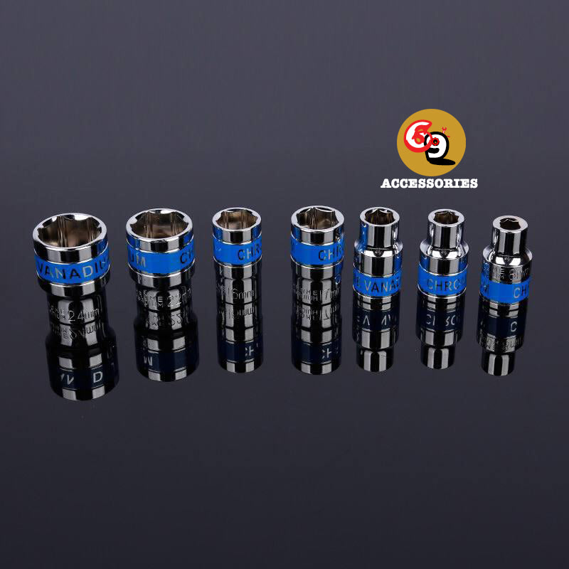 37pcs 1/2" automotive tools Combined box spanner socket set