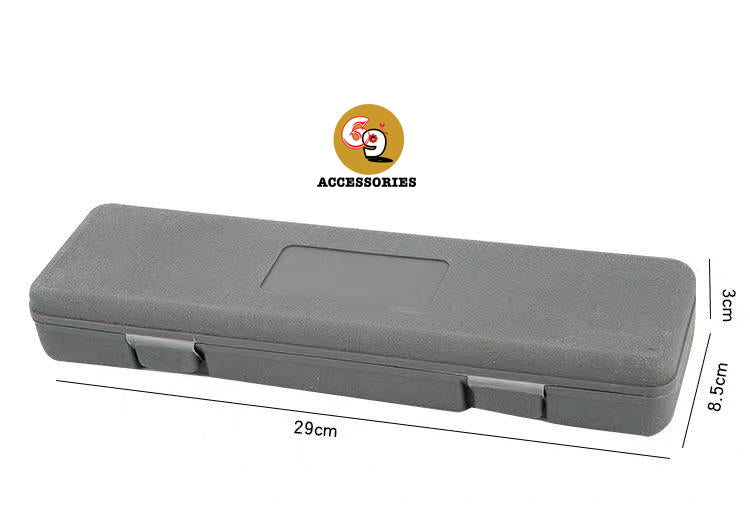 10pcs low carbon steel tool 
 kit with case