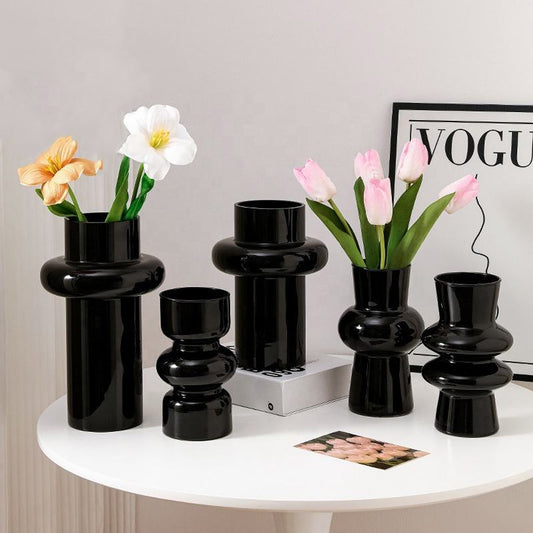 Black vase sets