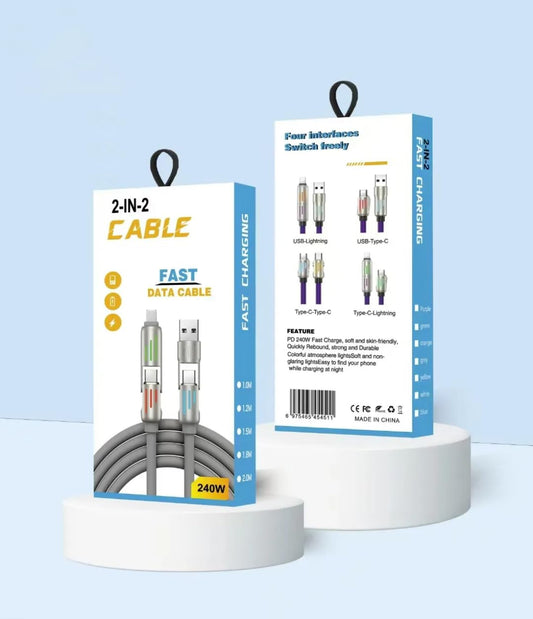 Charging cable
 2+2