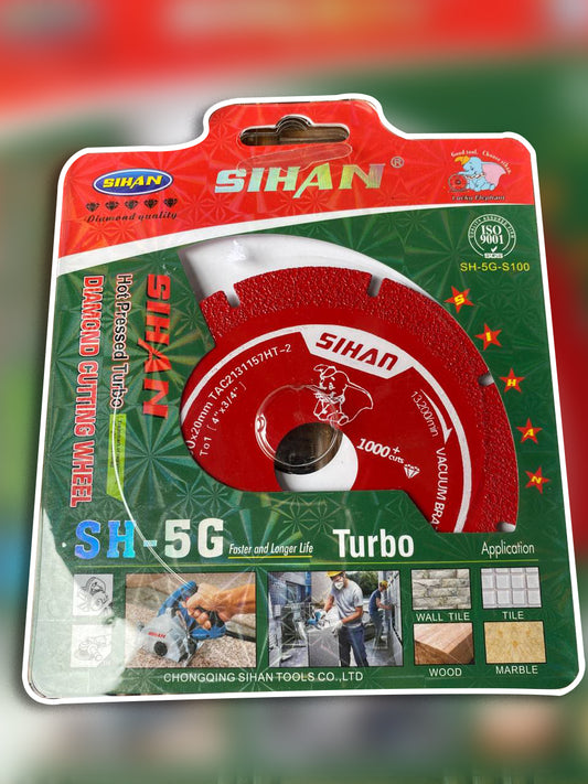 Concrete diamond cutting disc