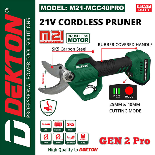 21V Cordless Pruner