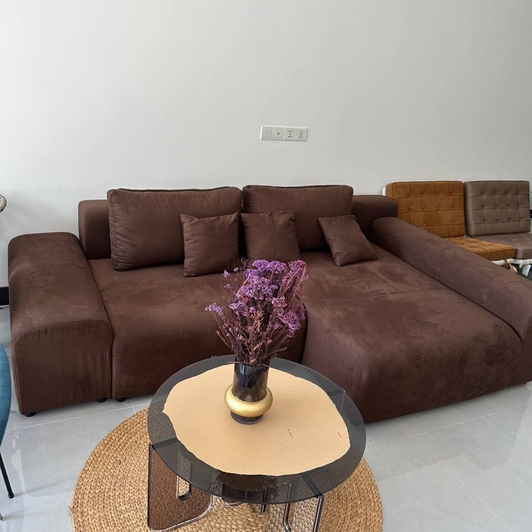 L shape sofa