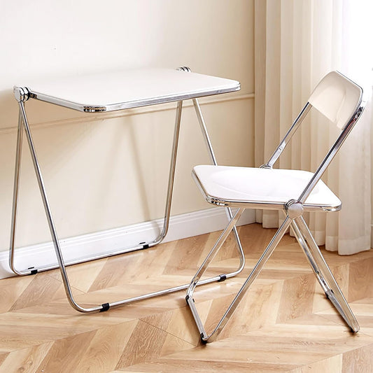 Folding desk set
