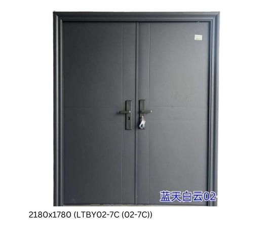 Double Secruity Door
