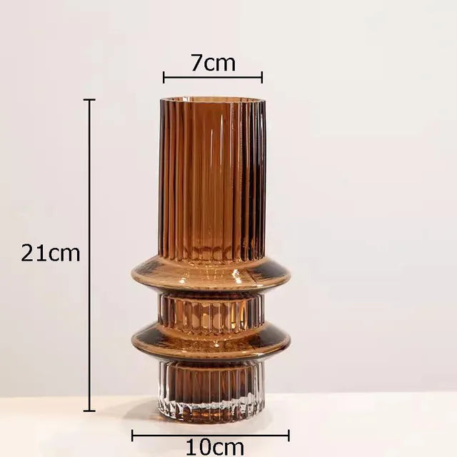 Glass cylinder vaes