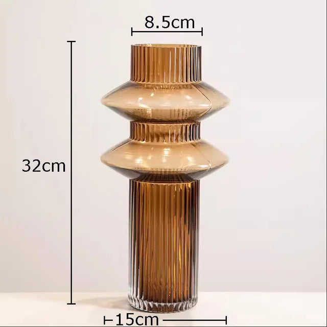 Glass cylinder vaes