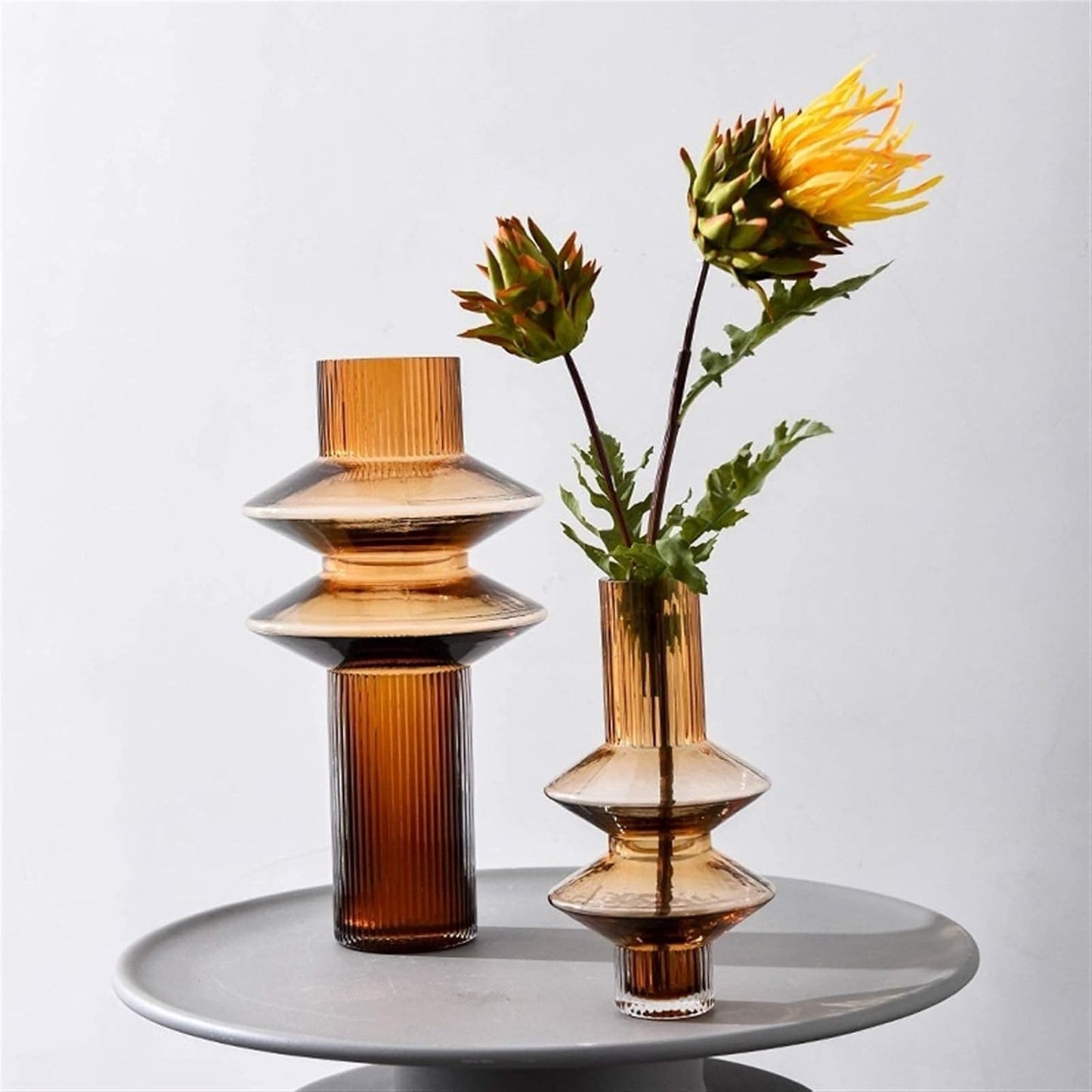 Glass cylinder vaes