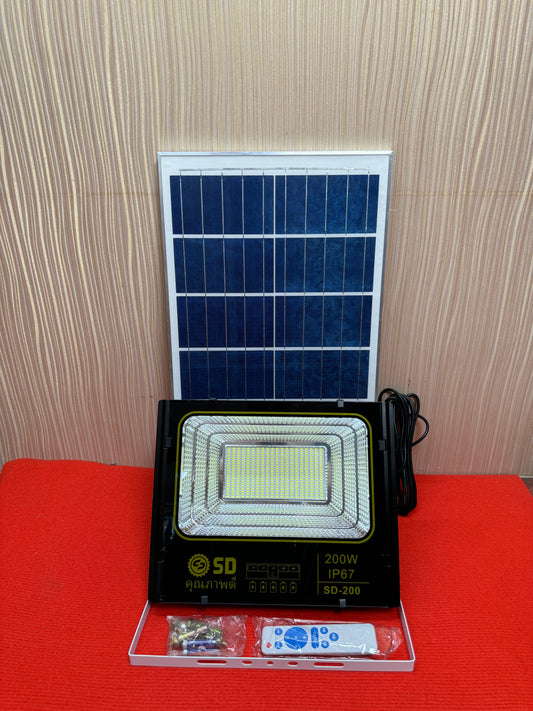 Solar powered headlights