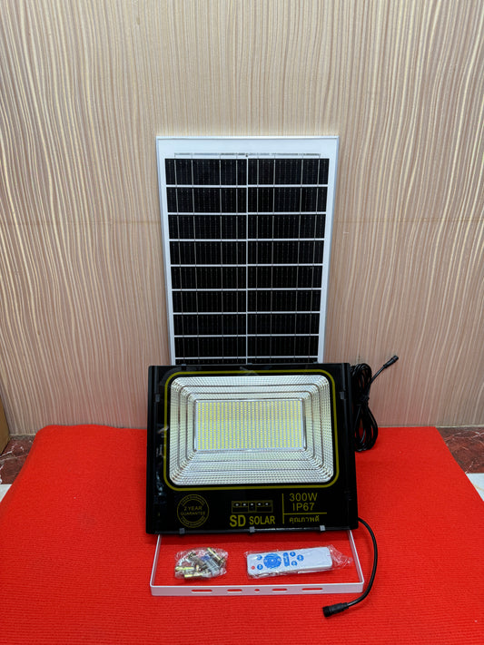 Solar powered headlights