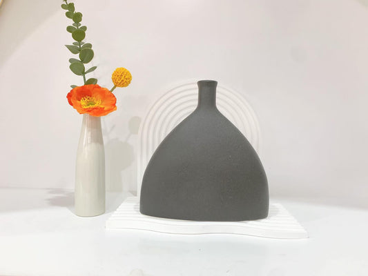 Fish-Tail Ceramic Vase
