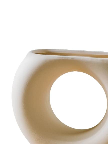 Ceramic Flower Vase Hollow Shaped