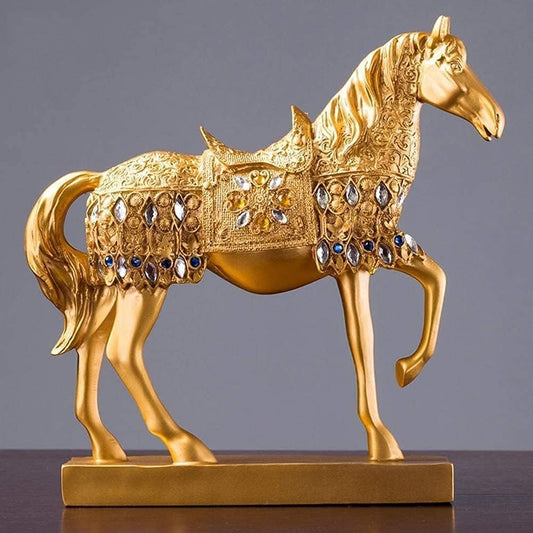 Golden Horse Statue